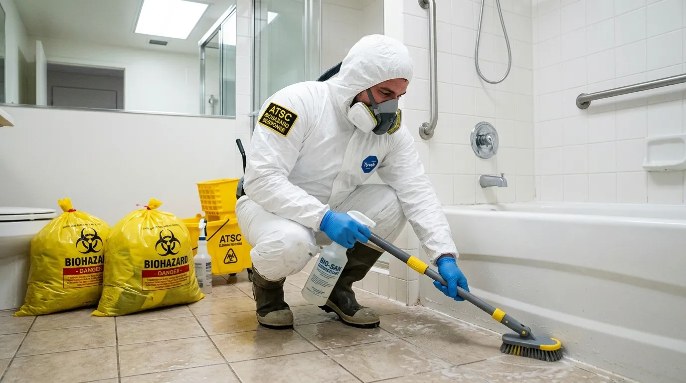Decontamination equipment deployed for Blood Cleanup in Pontoon Beach